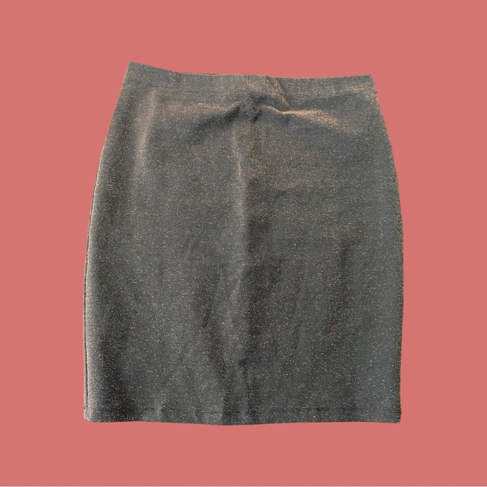 Orange/Black Pencil Skirt / 1X / Forever21+